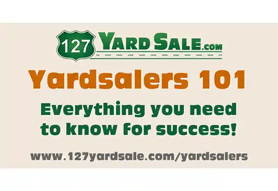 The 34th annual 127 Yard Sale, the world’s longest yard sale logo
