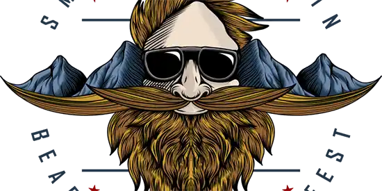 Smoky Mountain Beard and Stache Fest logo