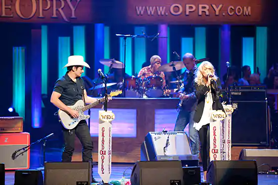 Brad Paisley and Carrie Underwood Perform on the Grand Ole Opry