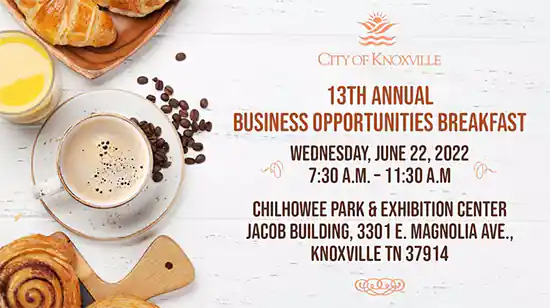 13th annual Business Breakfast Poster