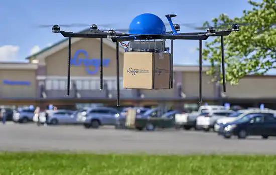 Kroger Delivery drone 
