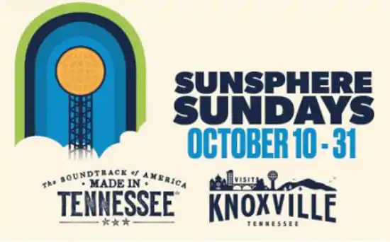 Knoxville’s “Sunsphere Sundays” graphic