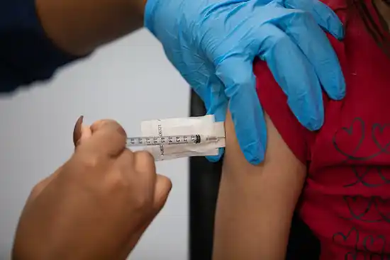 Vaccine shot