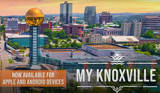 'My Knoxville' Mobile App ad