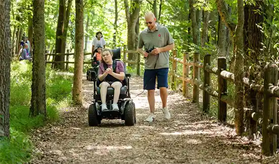 All-Terrain Wheelchair at Radnor Lake State Park 