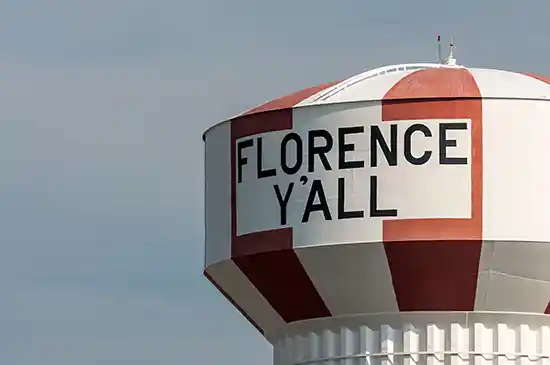 y'all Florence water tower 