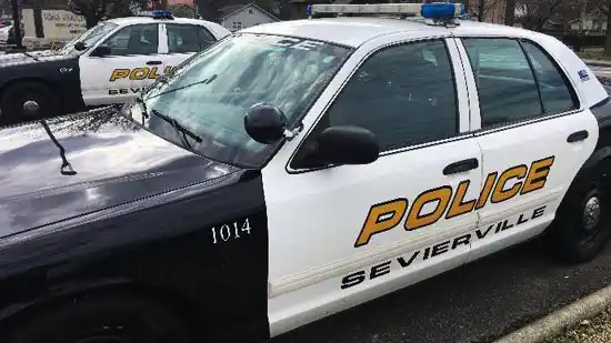 Sevierville Police Department car